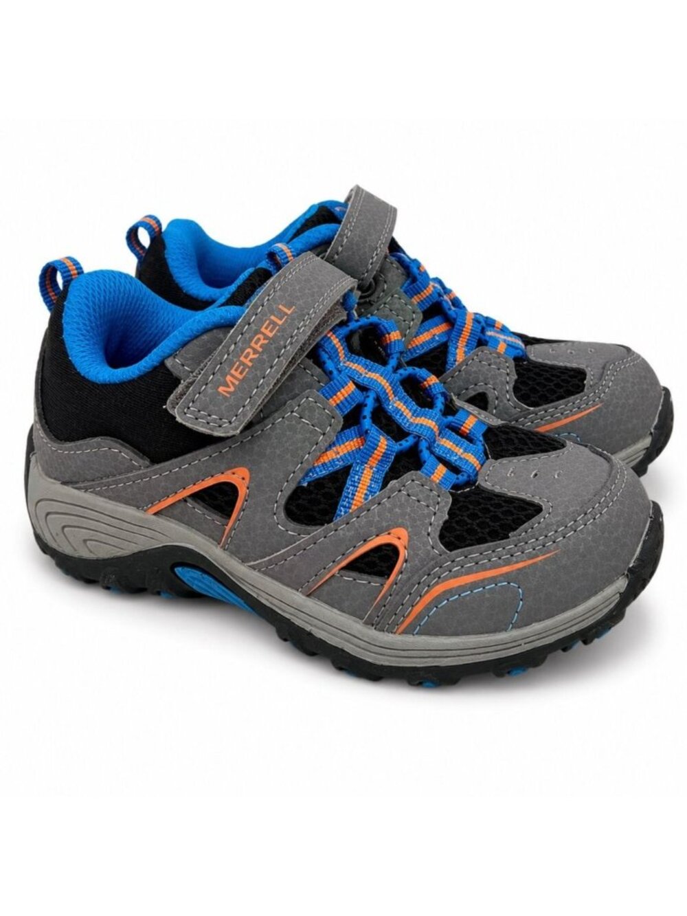 Merrell Trail Chaser Toddler Hiking Shoes Size 8 Trail Sneakers Kids Outdoor